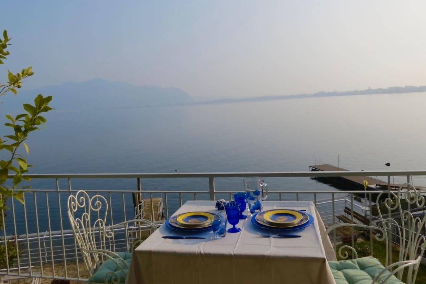 Villa Anastasye Your Lakefront Vacation Rental Predore Bagian luar foto